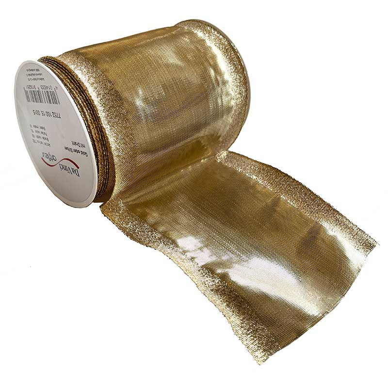 Køb Guld bånd, 100mm, 15m