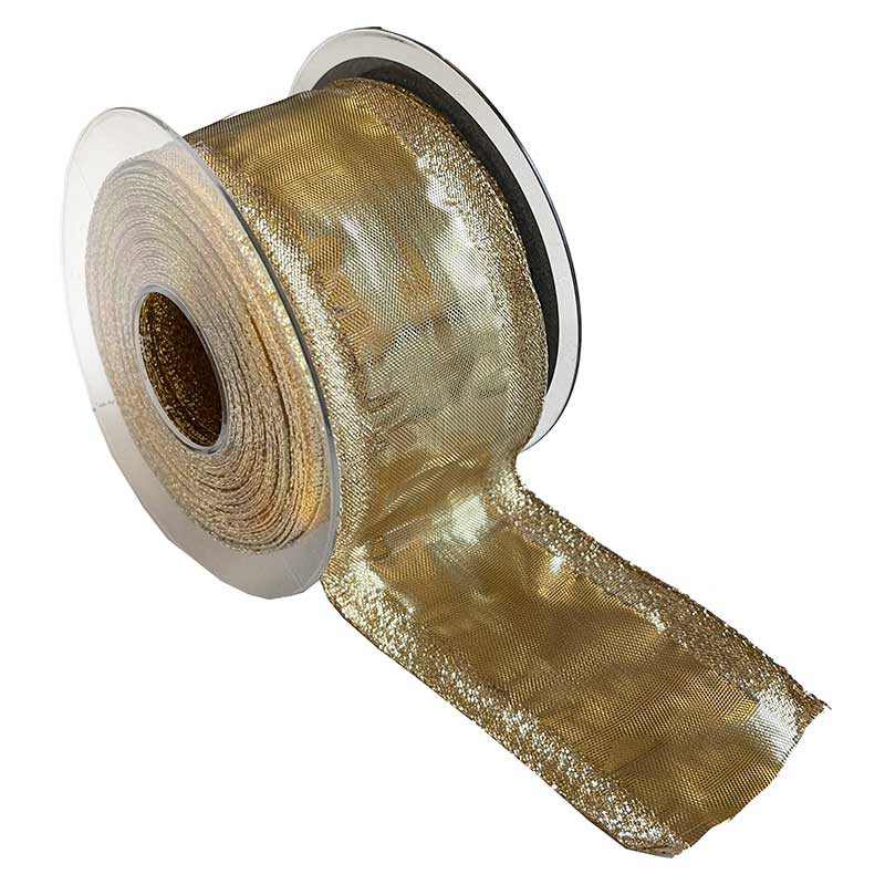 Køb Guld bånd, 60mm, 25m