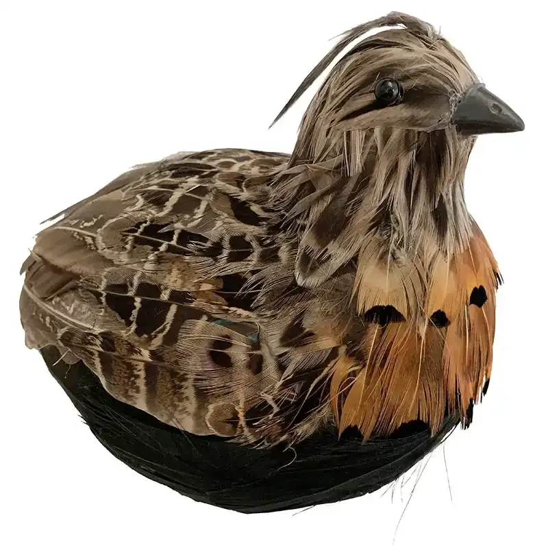 Køb Hun fasan, 20cm, kunstig dyr hos Brondsholm.dk