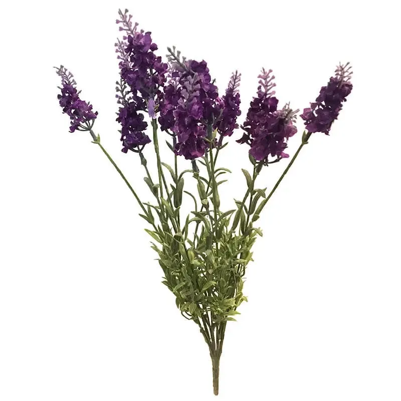 Køb Lavendel buket, 40cm, Kunstig plante hos Brondsholm.dk