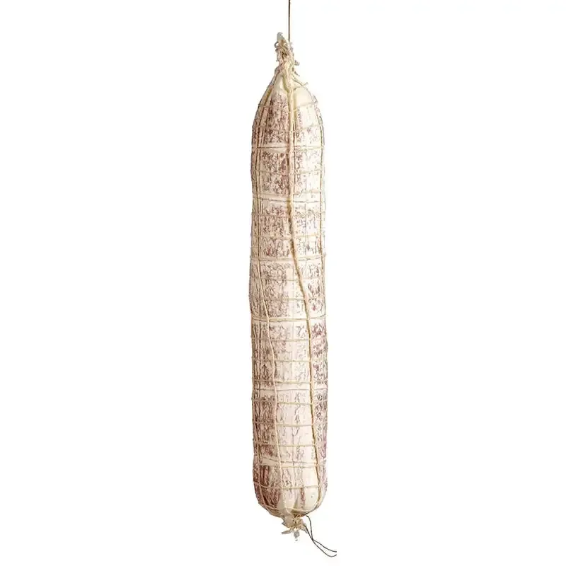 Køb Spegepølse / Salami med net, kunstig mad hos Brondsholm.dk