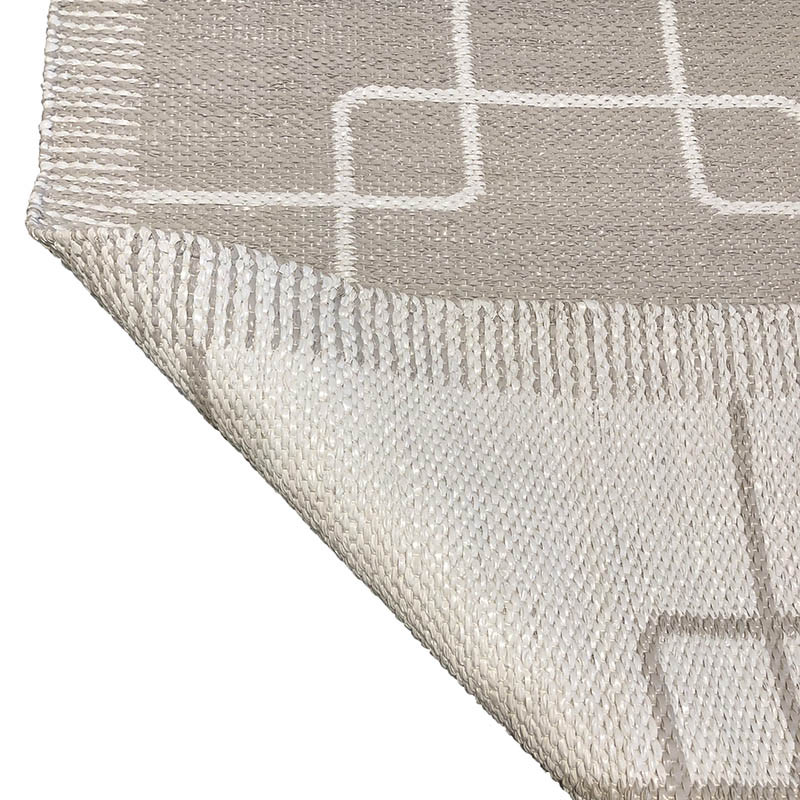 Køb Udendørs tæppe, grafisk design, pvc, 180x120cm hos Brondsholm.dk