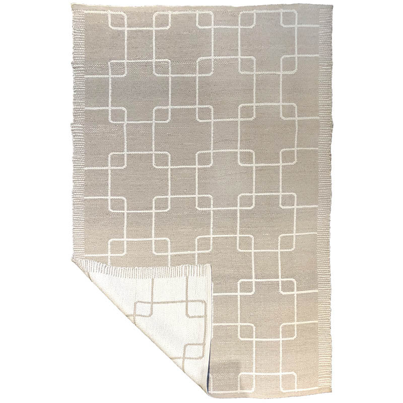 Køb Udendørs tæppe, grafisk design, pvc, 180x120cm hos Brondsholm.dk