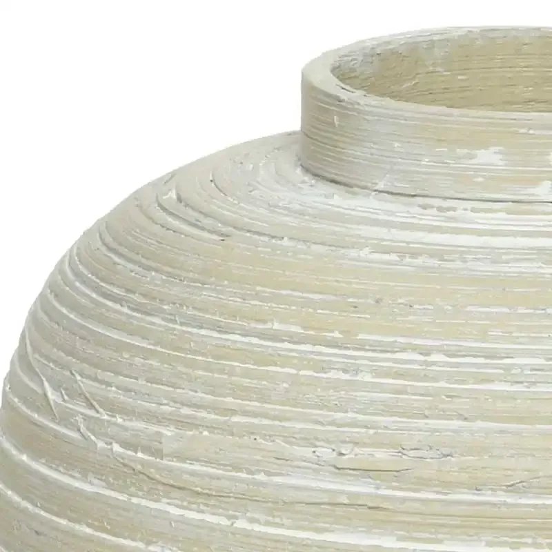 Køb Vase i bambus, tåler ikke vand, 20cm hos Brondsholm.dk