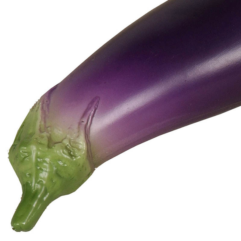 Lilla aubergine (plast) alt i kunstige madvarer
