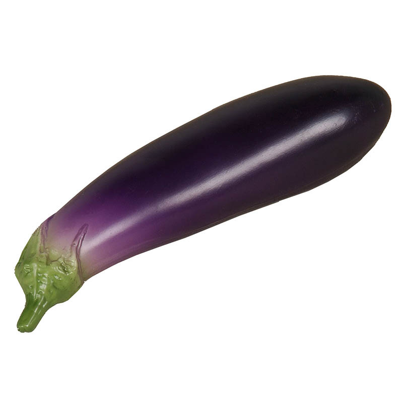 Lilla aubergine (plast) alt i kunstige madvarer