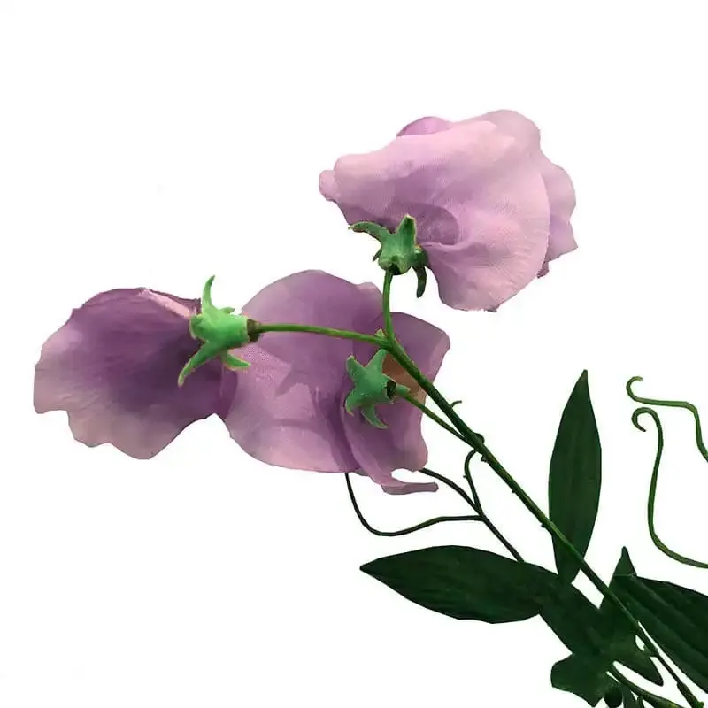 Lys lilla ærteblomst, kunstige blomster til butikker