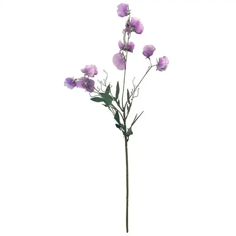 Lys lilla ærteblomst, kunstige blomster til butikker