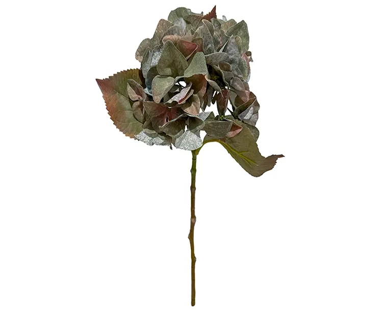 kunstig grøn hortensia i plast